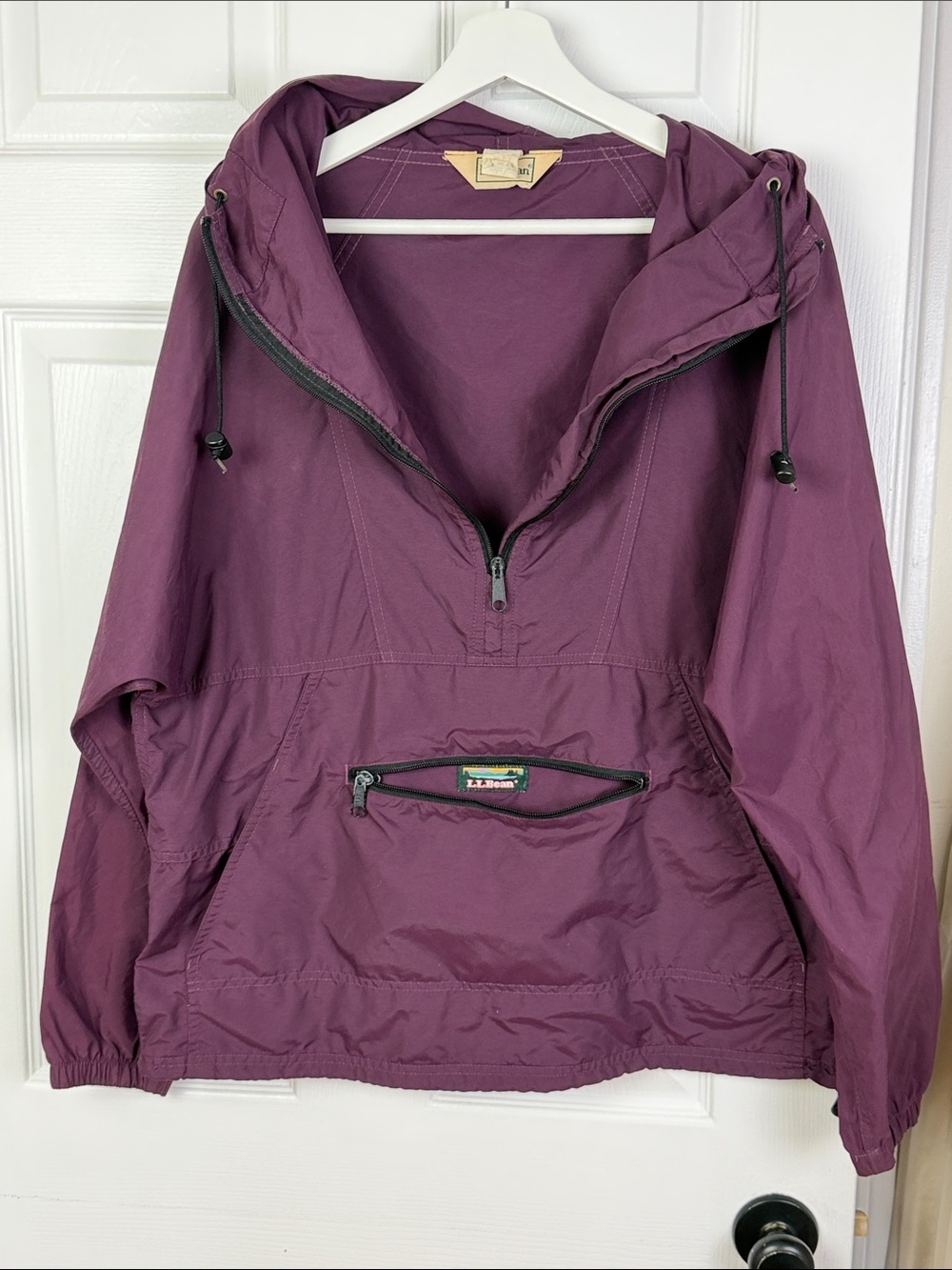 Vintage LL Bean women’s anorak jacket pullover windbreaker - Picture 4 of 7